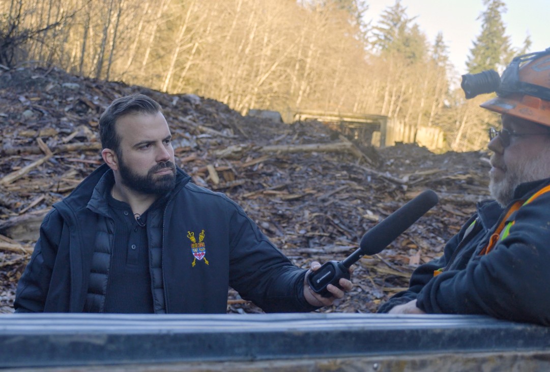 While I always enjoy my visits to the beautiful town of Port McNeill, I have to admit I wish my trip up yesterday had been under different circumstances.

Following the announced closing of the Atli Chip plant, it meant a lot to speak with affected workers, and contractors, as