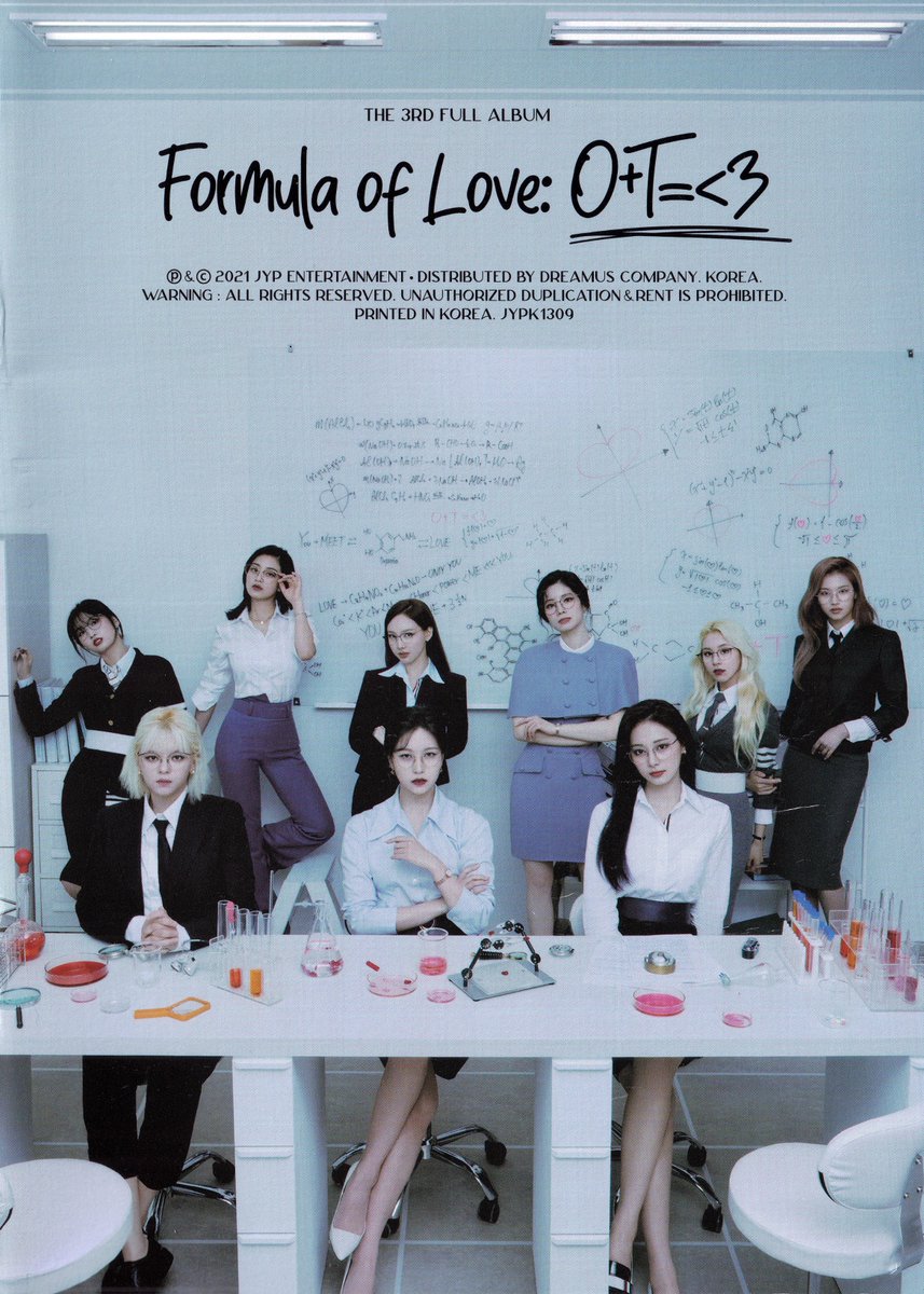 sweet9_venus's tweet photo. [SCAN] Formula of Love: O+T= <3 Result File ver. "Photobook" Front &amp; Back  

#TWICE #트와이스 #ONCE #원스 
#FormulaOfLove #SCIENTIST https://t.co/5FpuyQuK4q