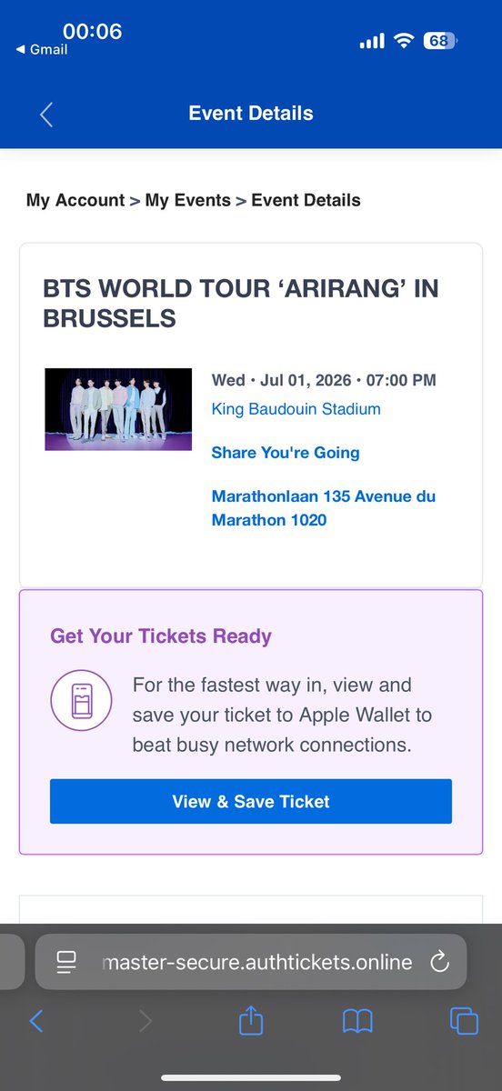 ellenajbhii's tweet photo. 2. The tickets appeared in my account, but shortly after they showed “Tickets on Hold”, and I could no longer access them.￼ https://t.co/9Hvwp3CEHX
