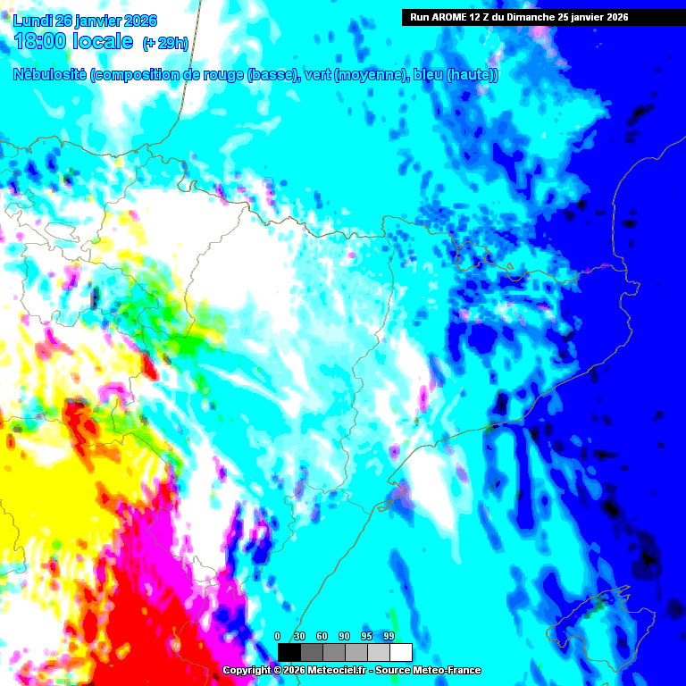 MeteoAdM's tweet image. 👉Doncs bé, encetarem la última i incompleta setmana de #gener2026 perquè #diumenge vinent ja serà #1feb2026, amb un #dilluns marcat per un #matí tranquil i enteranyinat per 🌤️, uns ☁️ que es podran fer més densos a la #tarda, Segueix el fil👇