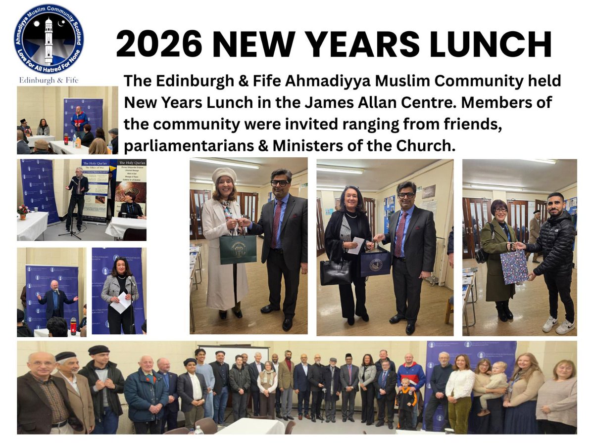 Ahmadiyya Scotland tweet media
