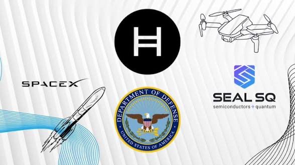 Bmendo_X's tweet image. Mind blown yet again by $HBAR coincidences...  too many coincidences for HBAR not to be one of the chosen ones… 
Hedera co-founders Leemon Baird &amp;amp; Mance Harmon both served in the US Air Force + taught at the Academy.  
Now WiSeKey (quantum-secure) deploys SEALCOIN on Hedera →…