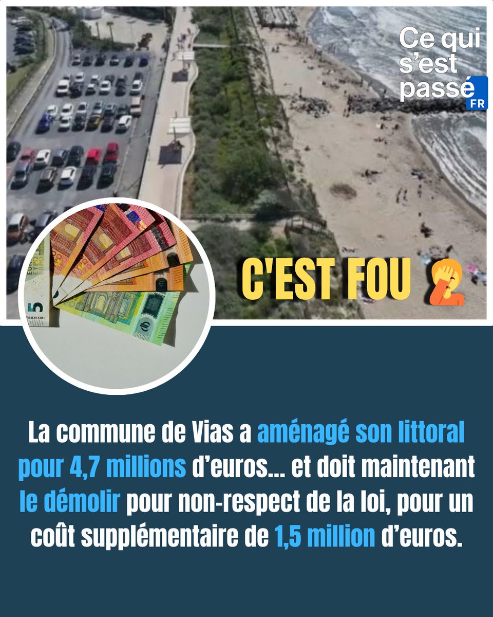 🚨 FLASH | Six ans après sa construction, cet investissement public s’avère ainsi inutile.