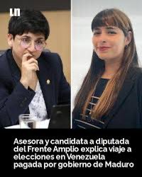 aferbarcr's tweet photo. Algunos afirman que el Frente Amplio representa la “verdadera” defensa de la democracia.  En una misma fotografía vemos a:

❌ Patricia Mora: quien participó en celebración del aniversario del Frente Sandinista en 2015, junto a otros diputados del Frente Amplio, todo con invitación de Daniel Ortega.

❌ Rocío Alfaro: diputada del Frente Amplio que negó dudas internacionales sobre elecciones en Venezuela y respaldó “victoria” indiscutible de Nicolás Maduro.

❌ Vianey Mora: candidata a diputada por el partido y actual asesora de Rocío Alfaro.  Fue invitada como observadora internacional a las elecciones de Venezuela, con afinidad por Nicolás Maduro.

¿Podemos creer que un partido con vínculos históricos y actuales con gobiernos autoritarios de verdad representa la democracia?