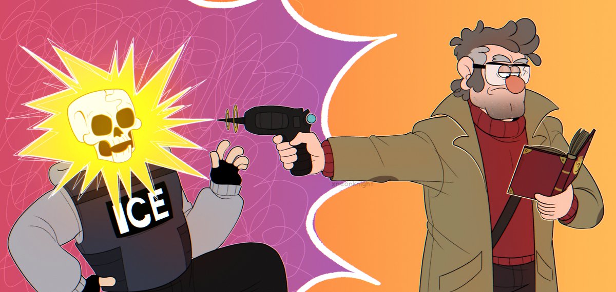 xNeonKnight's tweet image. Ford agrees too! #gravityfalls #fordpines #fuckice