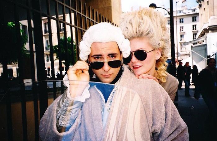 retrocvnty's tweet image. Obsessed with these behind the scenes pictures from Sofia Coppola’s Marie Antoinette