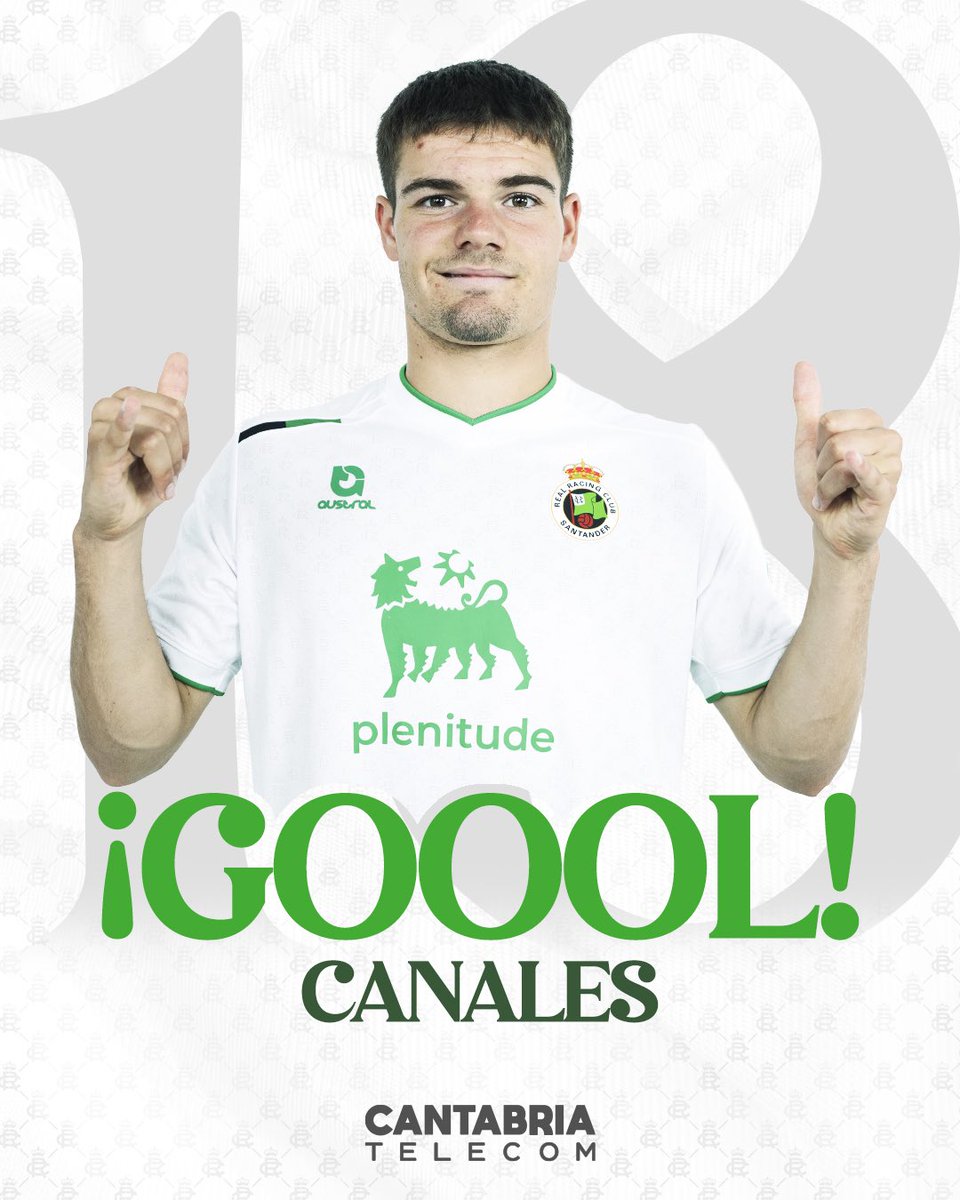🎯 ¡GOOOOOOL GOL GOL GOL GOL GOL DE PEIO CANALESSSSS!

⏱️ 63' (0-1)
#️⃣ #DéporRacing