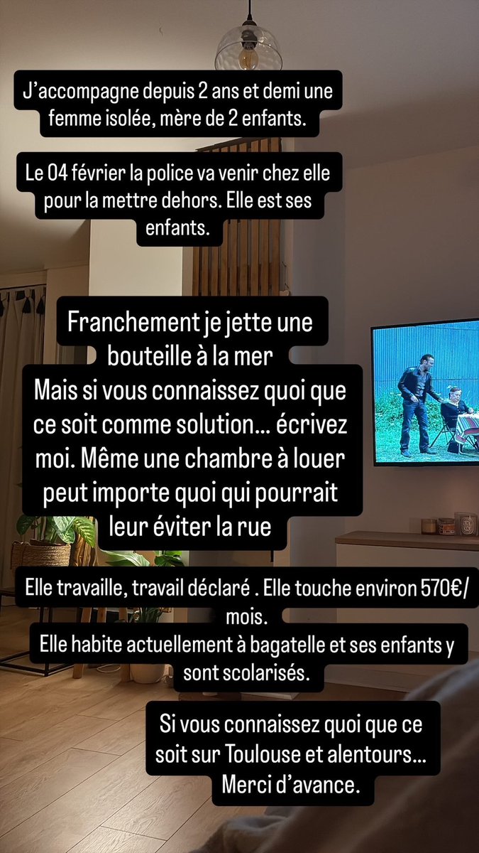 Svp j’ai besoin d’un maximum de partage #Toulouse