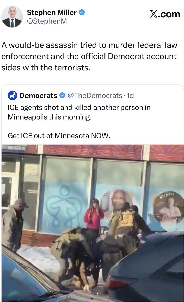 Alex Peretti was a legal gun owner with a carry permit. Videos show he was trying to protect two women and that the gun was never drawn

The only assassin in the encounter was the ICE officer who murdered an innocent US citizen