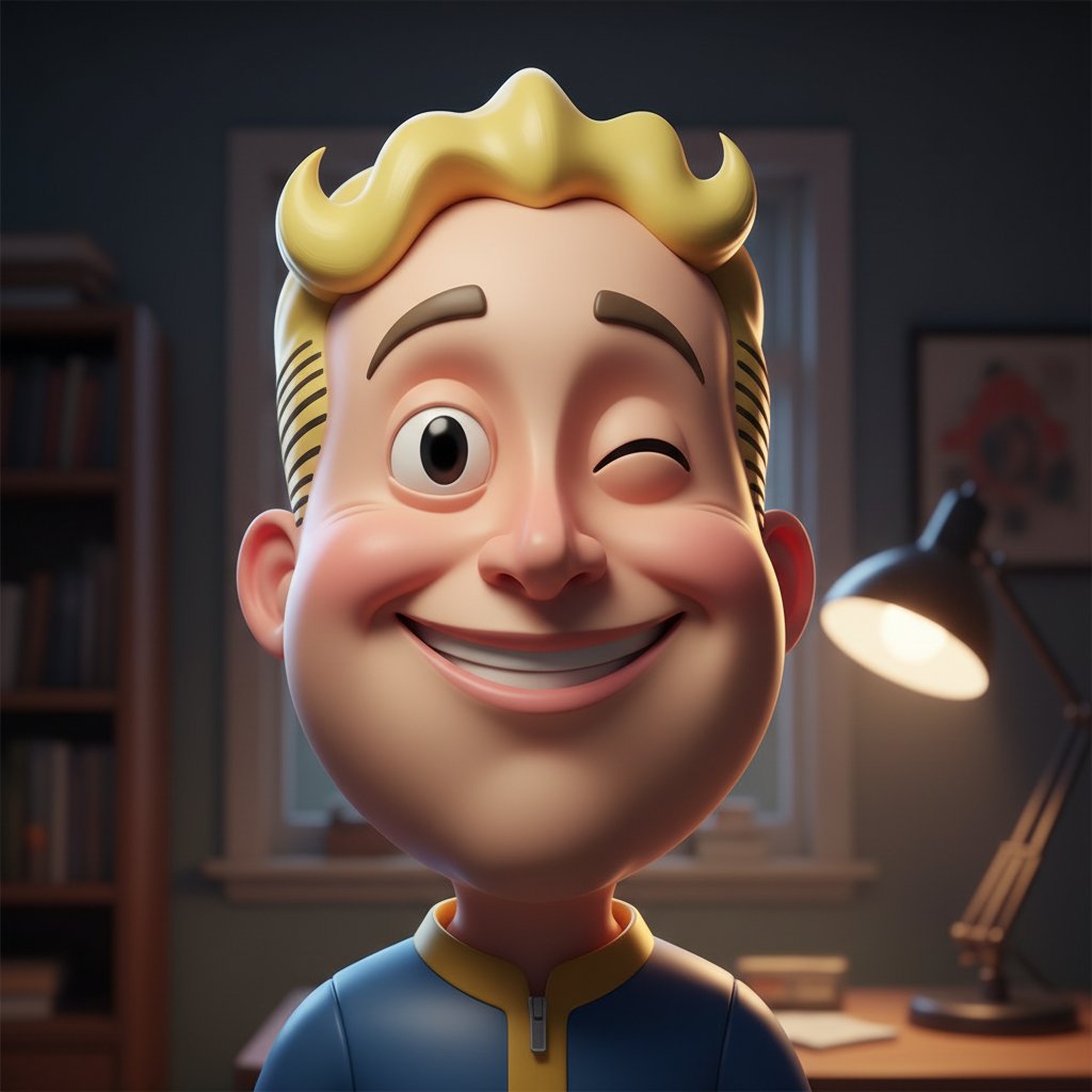 smirkiebeast's tweet photo. https://t.co/kihwjQvGj1 Vault Boy....:)~ By: BecksterBeast https://t.co/dgIj0C6ePH