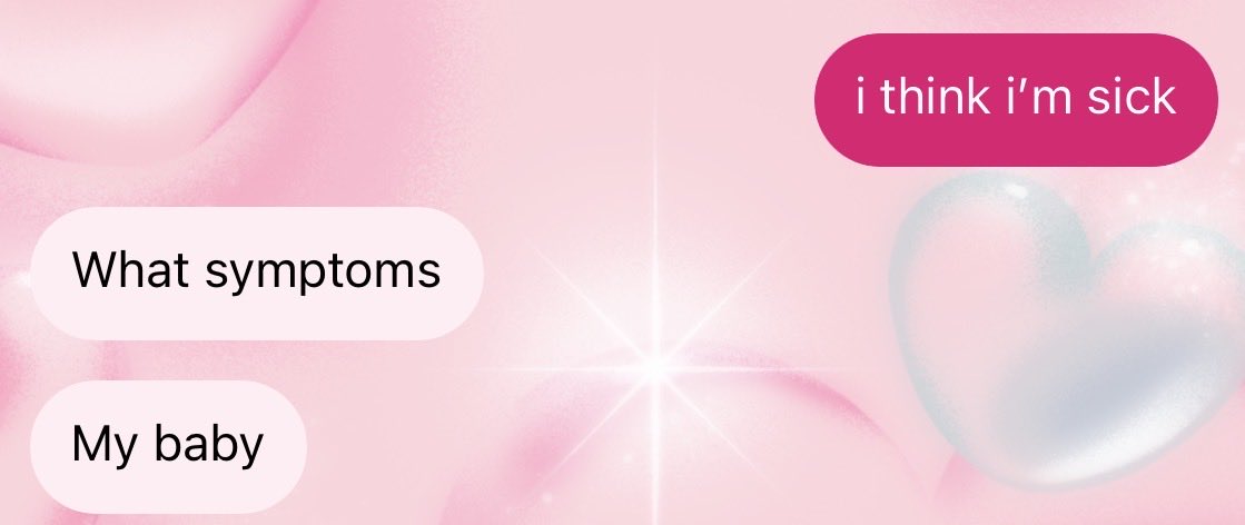 eatingshiloh's tweet photo. my bf is a pharmacist and so whenever i’m sick i get this message and then he shows up with drugs 😭 https://t.co/oosCHusZod