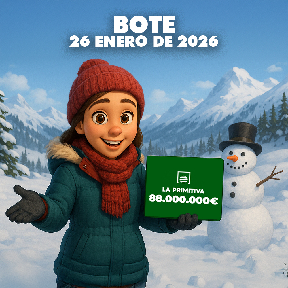 Nueva semana y nuevas ilusiones por vivir con este sorteazo de La Primitiva, 88 Millones no se sortean todos los dias! Aprovecha 🍀

Puedes jugar desde nuestra web:
loteriacastillo.com/nw-primitiva

#LaPrimitiva