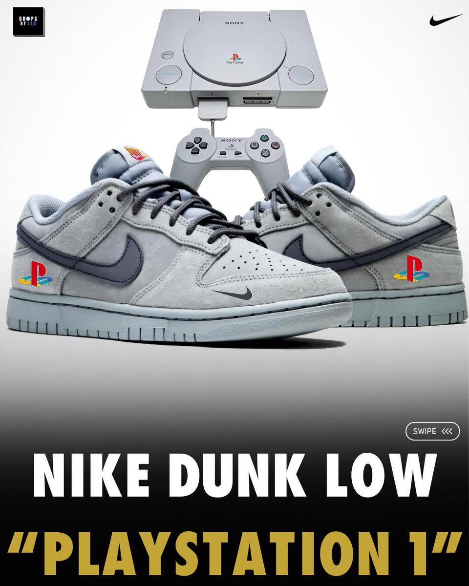 Nike Dunk Low “PlayStation 1” | Would you cop? 🎮🕹️

Follow me for more ✍🏾🙏