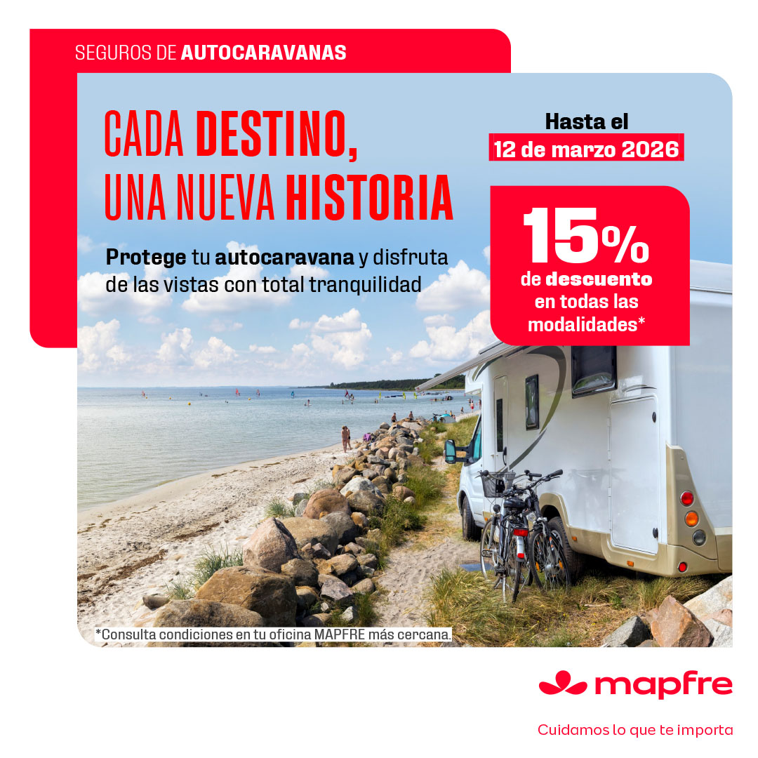 ronce55's tweet image. Protege tu autocaravana, ahora con un 15% de descuento.
#Mapfre #CuidamosLoQueTeImporta