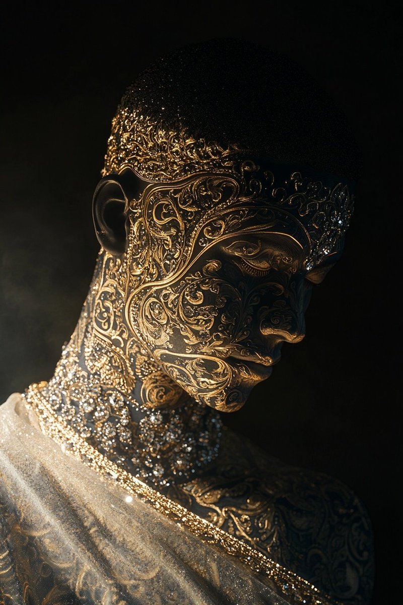 Gold filigree example