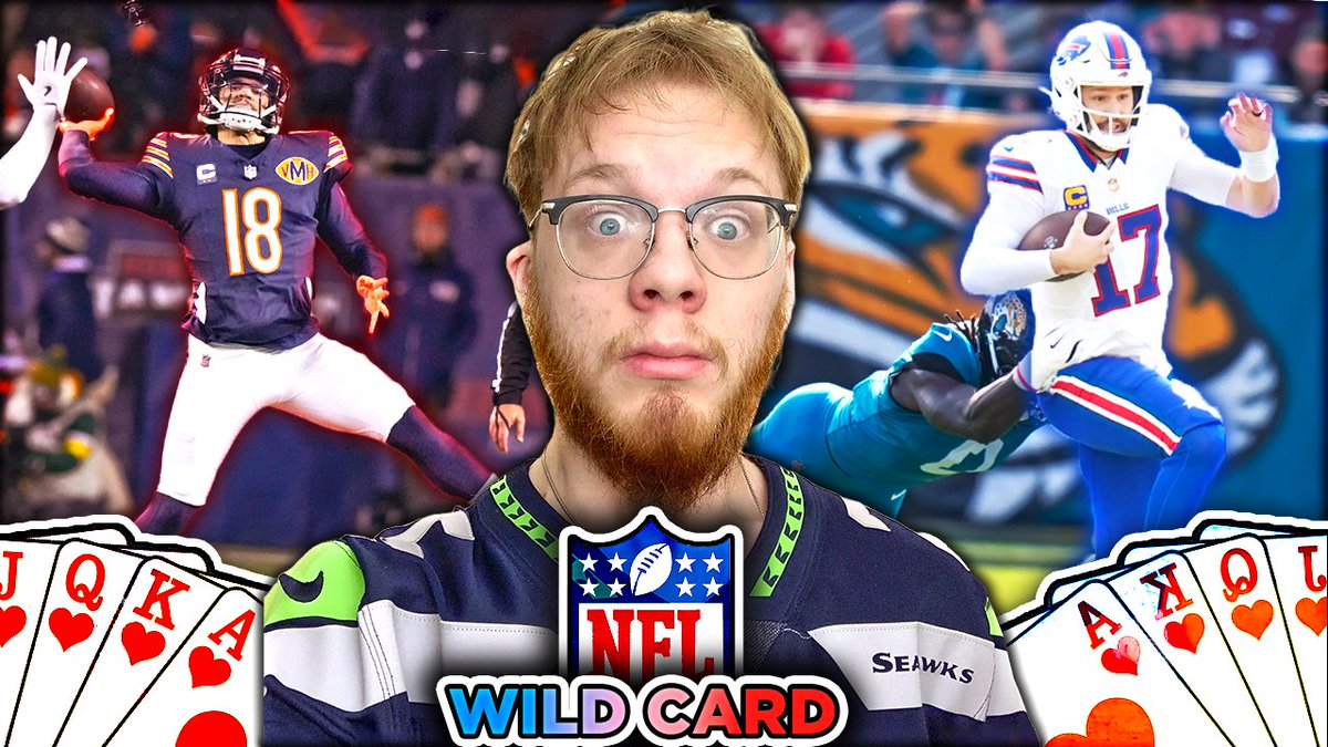 NotYourAvgSQZ's tweet photo. 💥 NFL WILD CARD REACTION 💥
@SquillzMG reacts TO EVERY SINGLE GAME from the 2026 NFL Wild Card Round BLIND!🏈🔥
#NFLWildCard #NFLPlayoffs #NFL2026 #FootballReaction #NFLReaction #SquillzMG #AFC #NFC #WildCardWeekend #NFL #NFLhighlights
🎥 WATCH HERE:
https://t.co/id52bBtxPs https://t.co/oPG3rihXpd