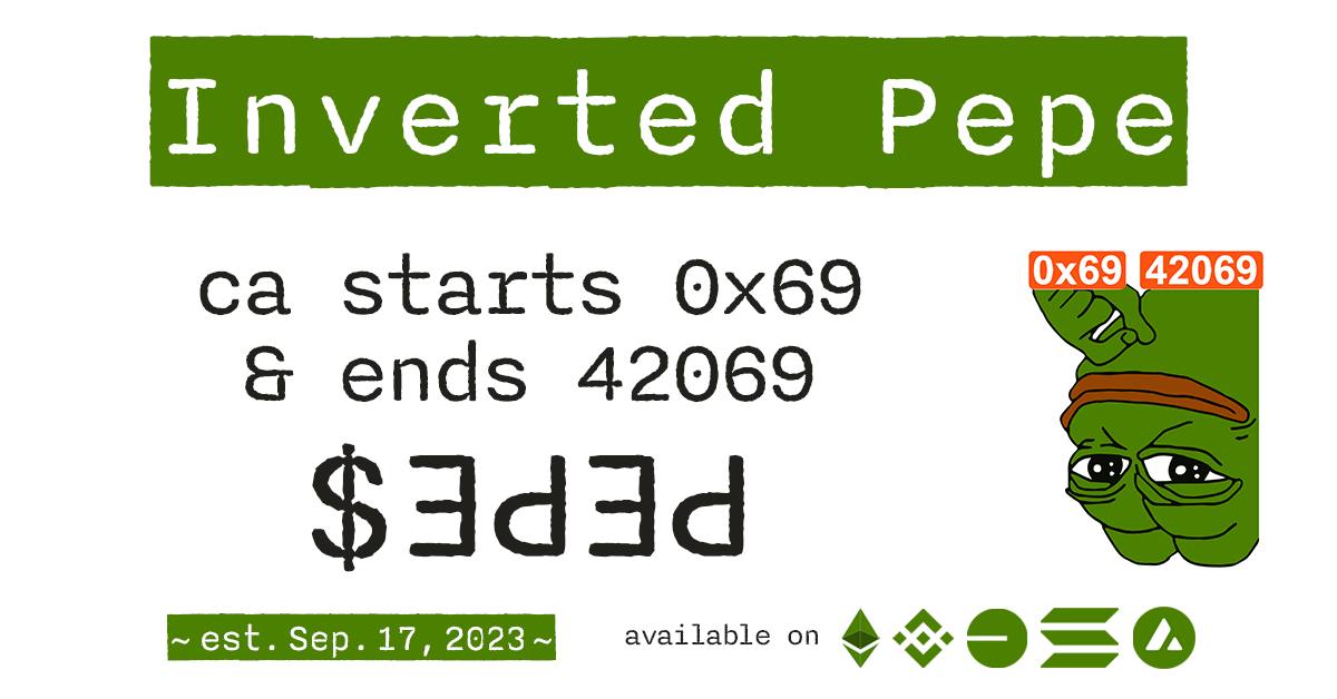 <a href="/Invpepe69420/">ƎԀƎԀ</a> <a href="/coingecko/">CoinGecko</a> Inverted $Pepe deserves to be the one <a href="/coingecko/">CoinGecko</a> as he is taking care of the #snow in #nyc