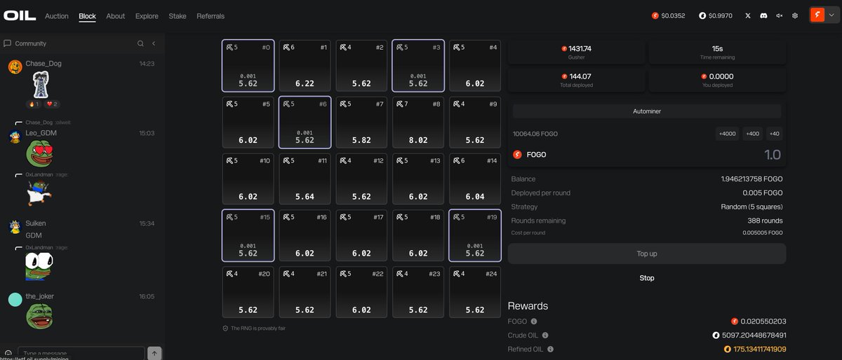 The first barrels are being allocated 🛢️ 

▓▓▓▓▓▓▓▓▓▓▓▓▓░░ 80% 

PUBLIC TESTNET OPENING SOON

Join discord - discord.gg/oilsupply
