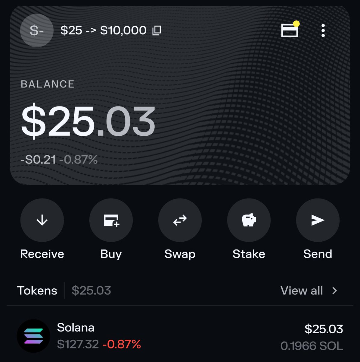 Crypto0637's tweet image. I am back as promised :)

Time to start the $25 —&amp;gt; $10,000 challenge

Last time it took me about 7 days, will try doing it faster this time

If you want to follow want to follow along, comment below and I’ll send you an invite to the call group

Gonna lock comments in 24 hours