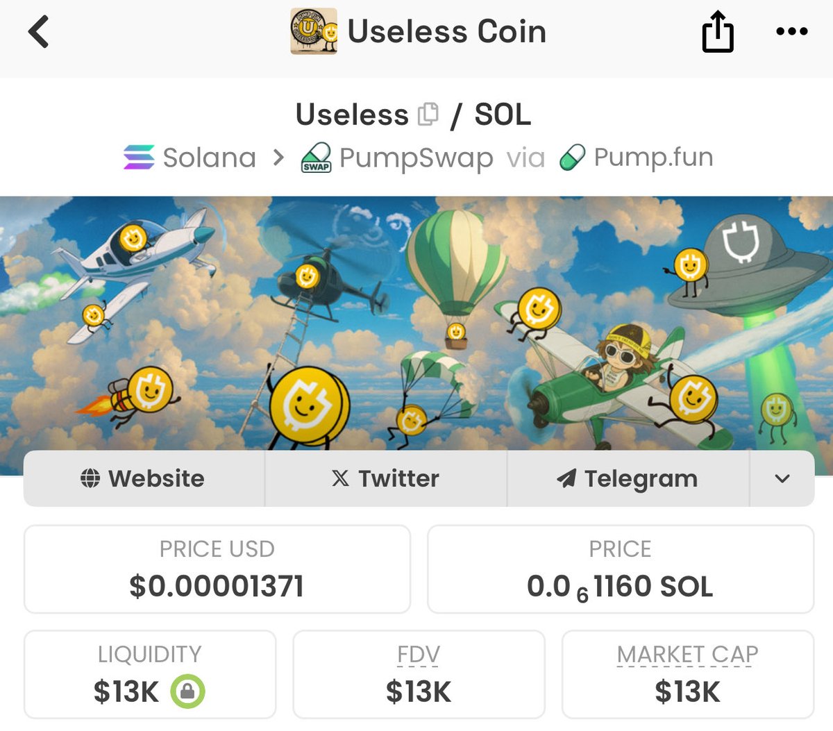 $useless of pump.fun

5NnL7oRMtVW3ZqAt95gJQs12Fbz2caCYh9rgy1kQpump

May b this gonna crime by pump cabal