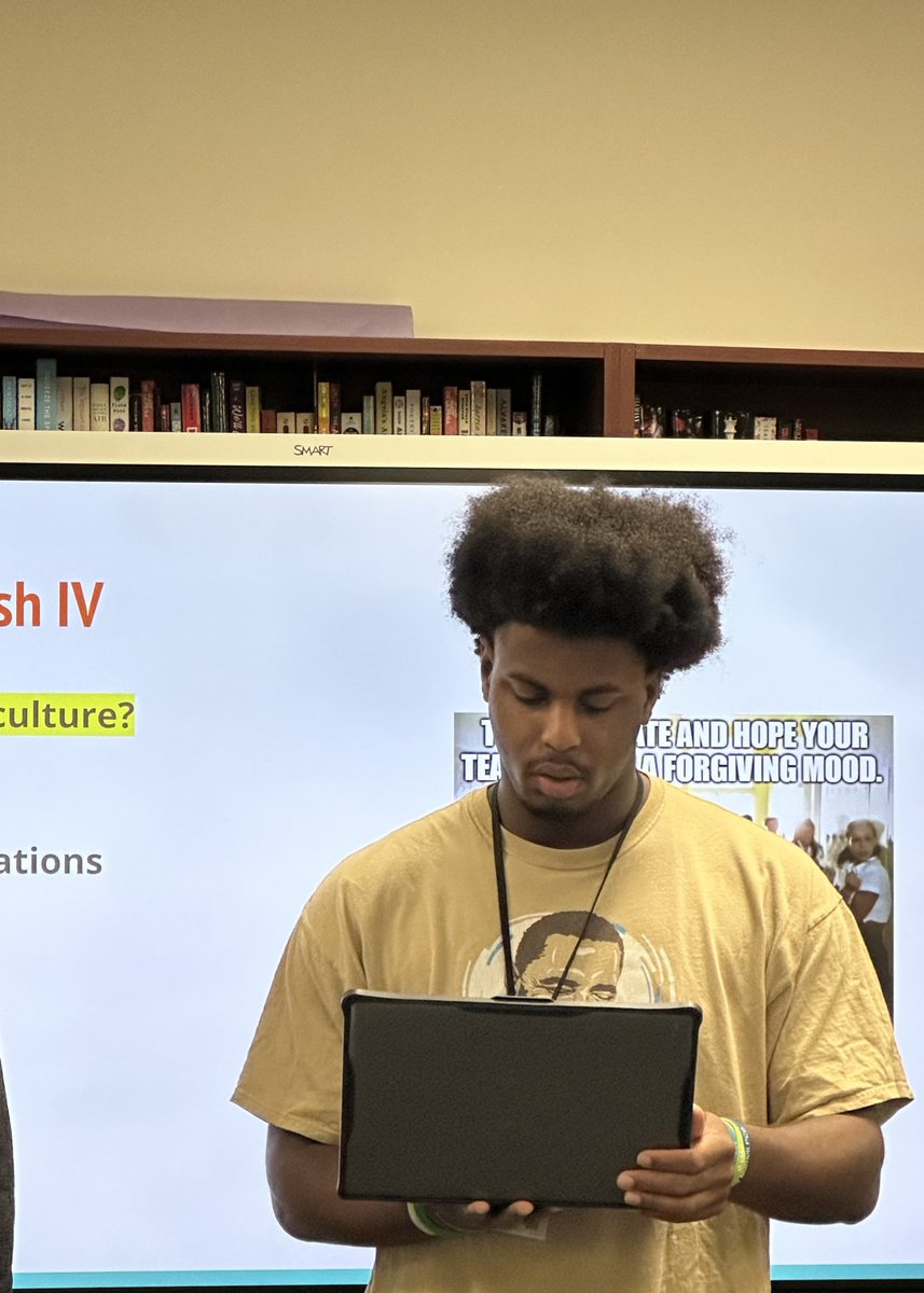 RGAPMobileLive's tweet photo. After a #GrandIntoToGreekMythology, Mrs. Colvin (8 years ELA 4 @RPHS_Panthers10), #KickedOff the #Odyssey! I love to hear her read to her students! @RPHS_EnglishLit #GreekMythology @FortBendISD @TeacherGoals #ReadingCounts https://t.co/lGpwD52syS