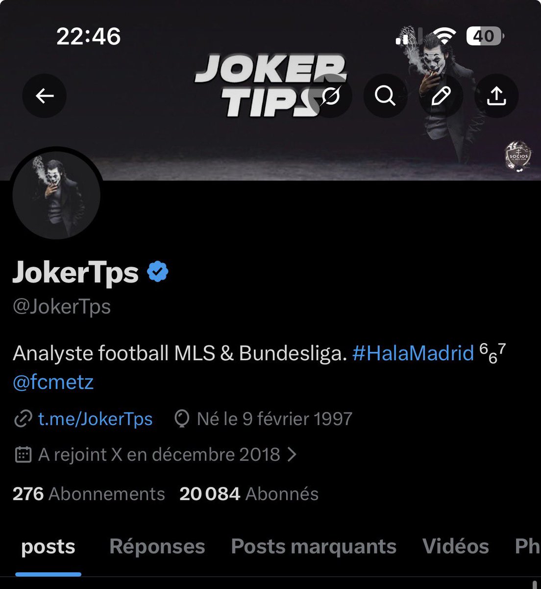 JokerTps's tweet image. Merci pour les 20K, vous êtes des boss 🙏🏽

2x 25,00€ à gagner dans les RT &amp;amp; Like + follow ! ♥️

⏰ TAS : 27.01