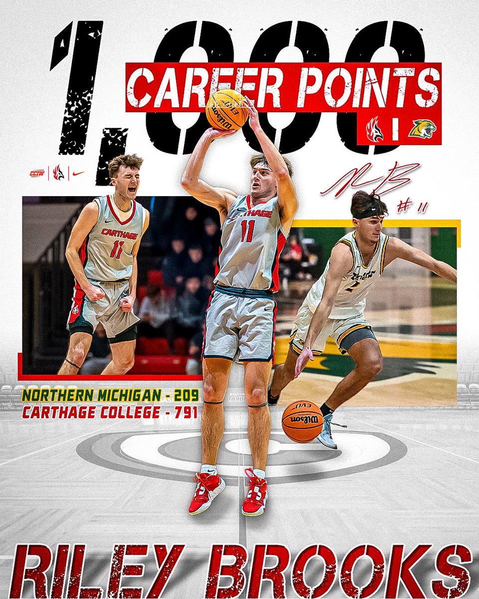Carthage Men's Basketball tweet media