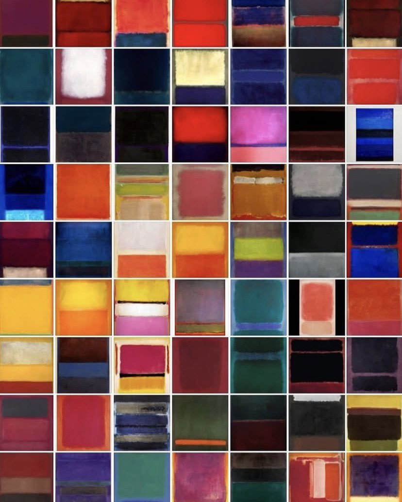 Rothko, pour ses couleurs