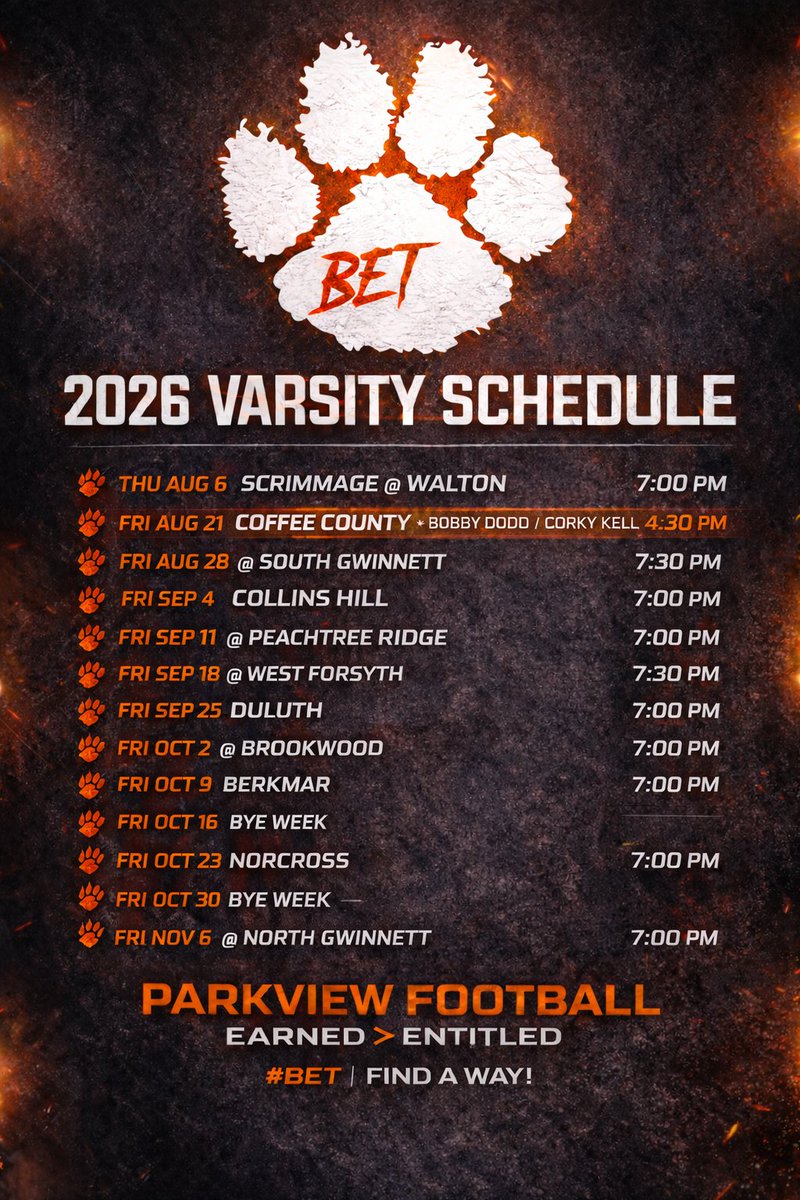 Parkview Football tweet media