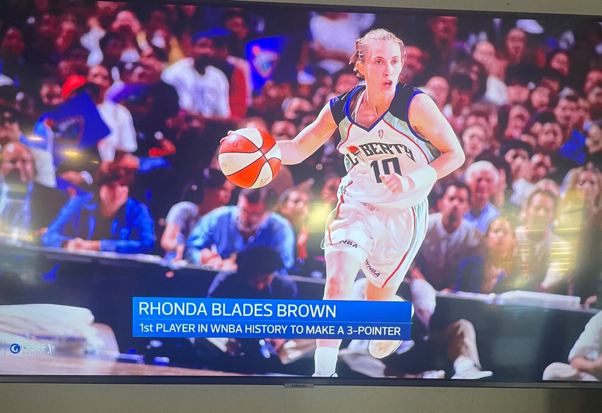 Interesting tidbit from the golf coverage today. What they omitted is that the first 3-pointer happened in the 5th year of the league.