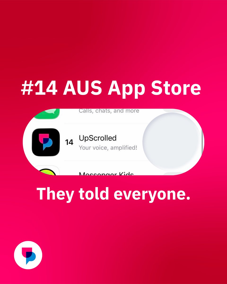 realUpScrolled's tweet image. We left you alone for 24 hours.
You told someone. They told someone. They told everyone.
#11 US 🇺🇸 #12 UK 🇬🇧 #14 AUS 🇦🇺
Time to scroll differently.