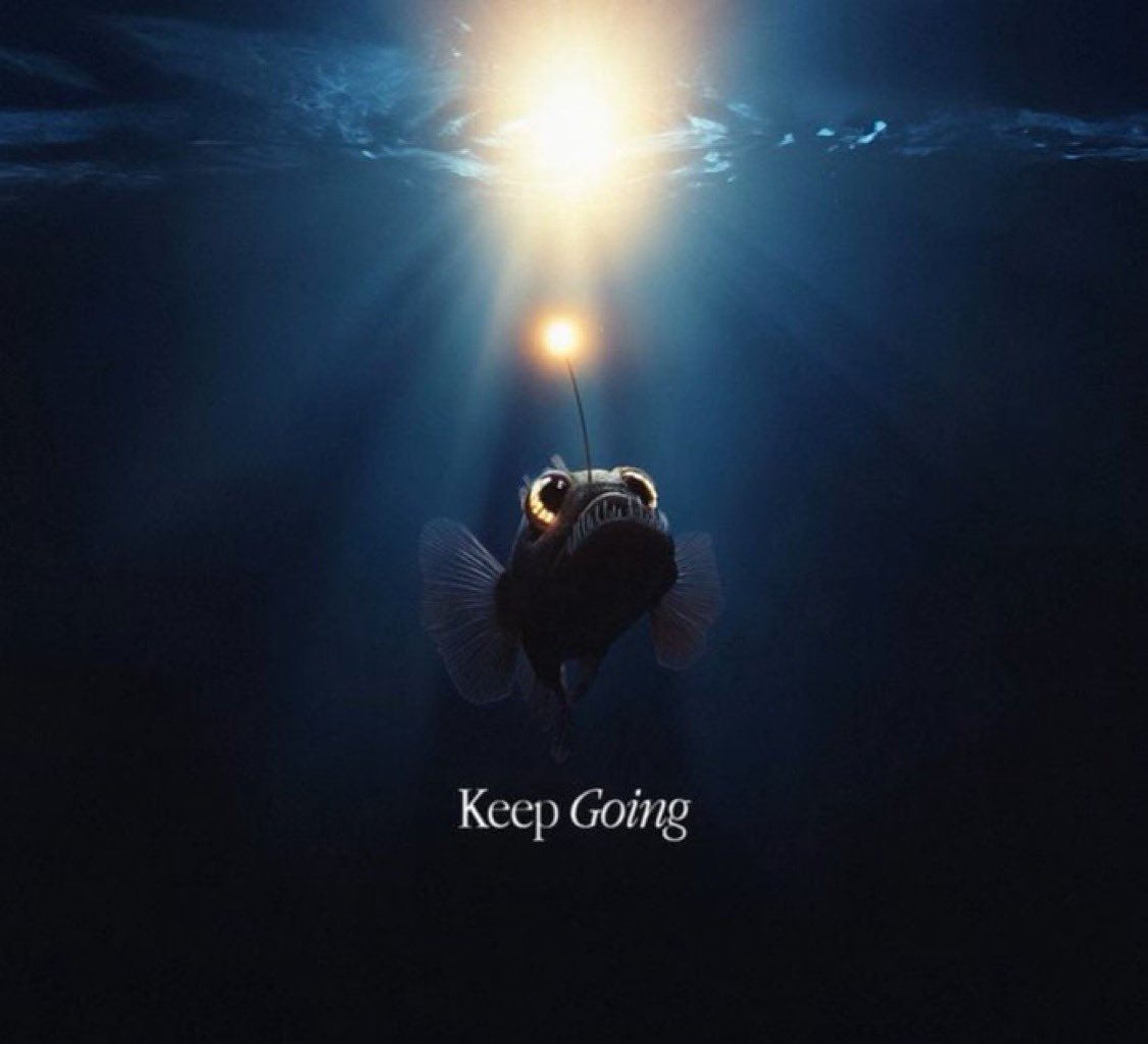 My_Goverment's tweet image. $Anglerfish once said..

There's a light at the end of the tunnel 

We must win... 

Like and retweet 
C2MkrWJo6DcN7w8a9qQjGN1gFMyU692eYtQToPNPpump