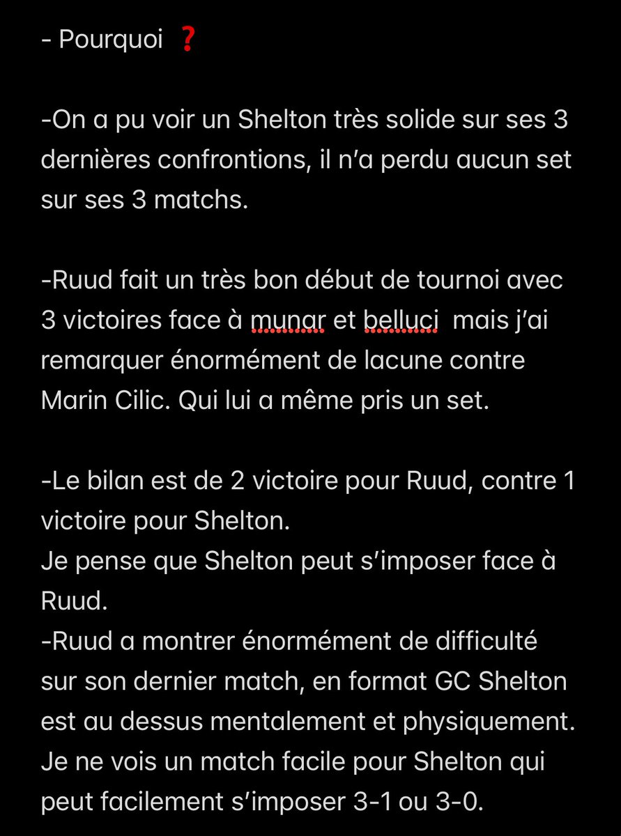 laYellowBall's tweet photo. PALIER 1️⃣
Victoire de Ben Shelton face à Casper Ruud
25€->40€ ( @1.63 )
Like pour le soutien svp https://t.co/TVsRWiU3uR