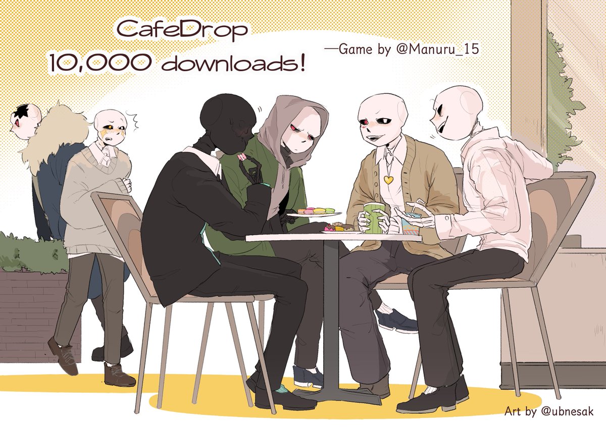 CafeDrop, congratulations on 10,000 downloads!💖💖💖💖🥳🥳🥳🥳🍰🧁🍪🍪🍩

And thank you for adding Japanese subtitles!

日本の皆さん！CafeDropは日本語にも対応していますので、是非この機会にプレイしてみてください☕