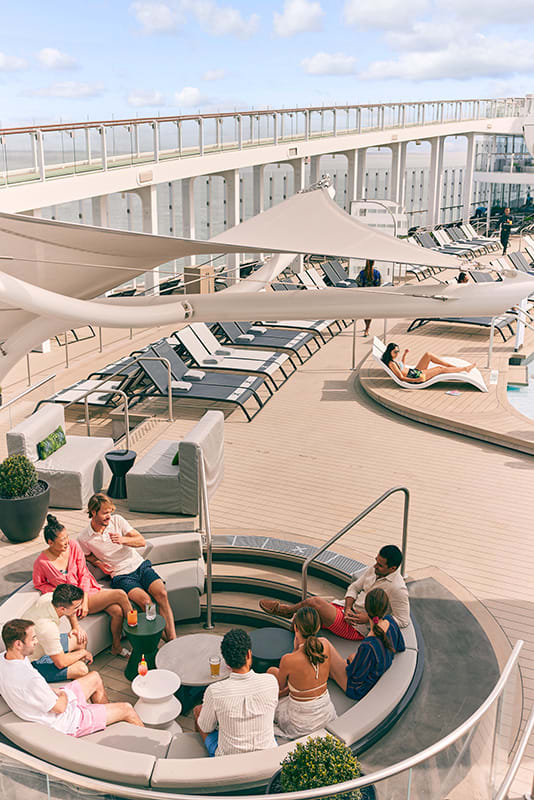 Make4everMemory's tweet image. Welcome to the Celebrity Beyond! Unwind in the stunning lilypods, while soaking up the sun and enjoying breathtaking views of the sea. 
Contact me today to book your journey on the Celebrity Beyond and discover the beauty of the Resort Deck!