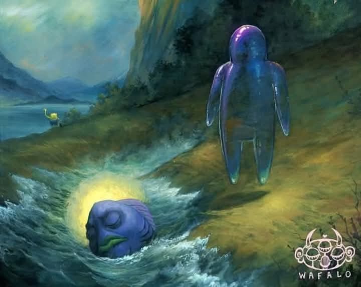 YukinoriAkaihi's tweet image. El se quedo ahí, mirando como el pez moría.