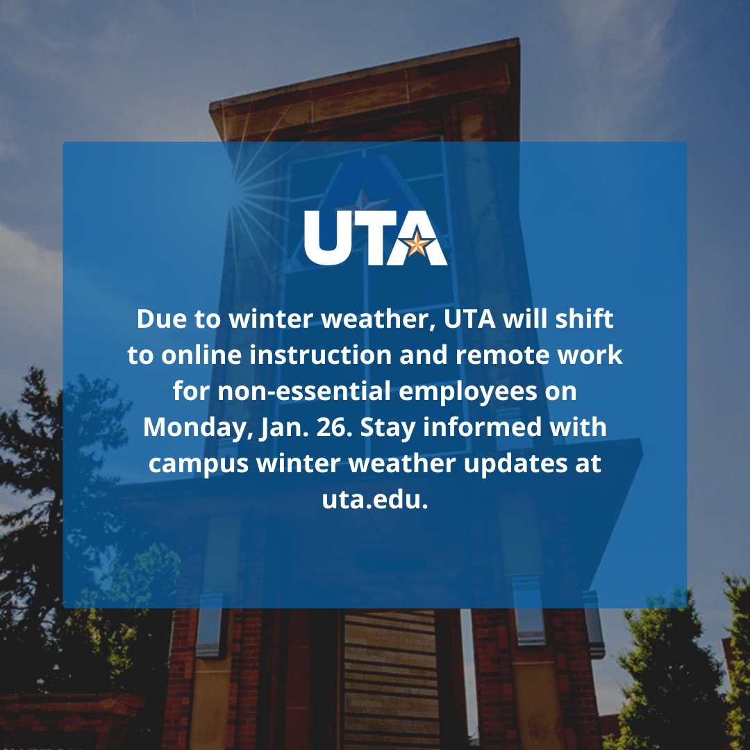 The University of Texas at Arlington tweet media