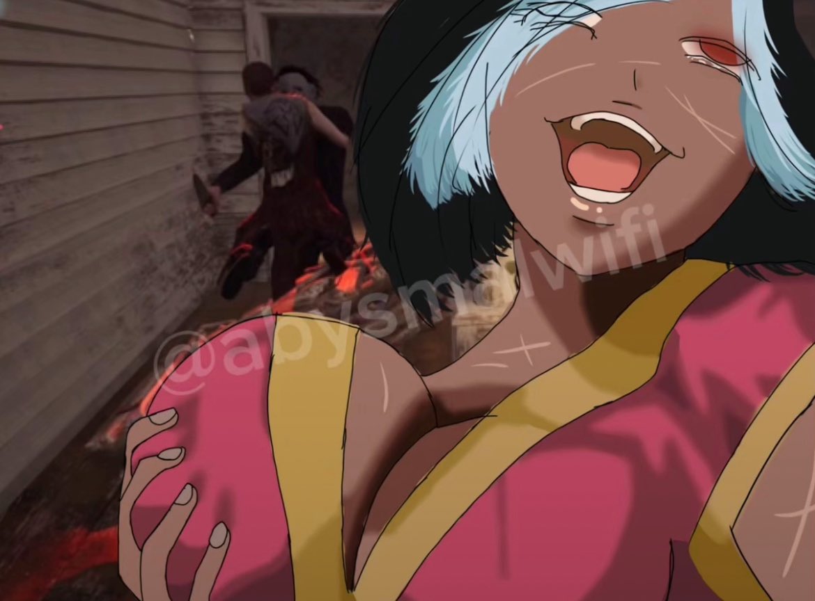 basicbarbiez's tweet photo. SOMEONE HADDIE’FIED THE KAKEGURUI MASHO MEME HELP ME https://t.co/yeA23WOahP