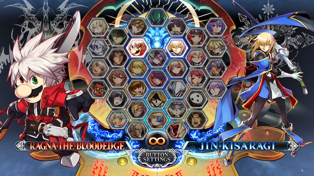Just booted up the BlazBlue Switch port wtf is this