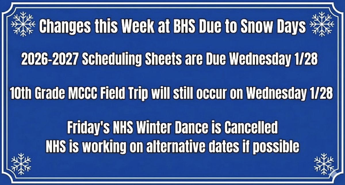 Brunswick High School tweet media