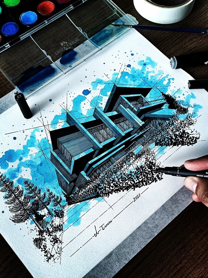 DesignStack_co's tweet image. (press the link, to see of this)
Colour in Modern #Architecture #Drawing and #Paining.  More art from Alejandro Josue Tasaico Floreson our site. designstack.co/2026/01/colour…