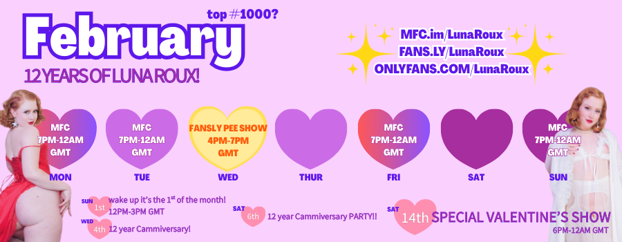 🎉 12 years of Luna Roux! 🎉 tweet media