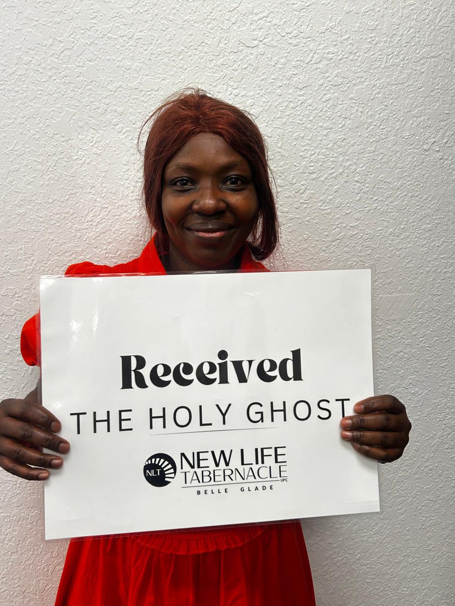 One precious souls baptized in Jesus name, another one filled with the Holy Ghost today.

#NewLifeBelleGlade #Baptism #Acts238 #Salvation #HolyGhost