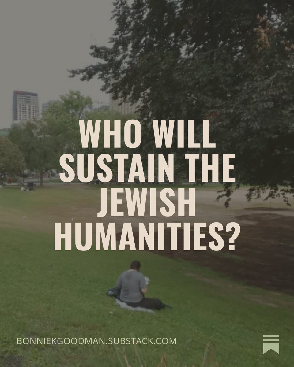 Who Will Sustain the #Jewish #Humanities? 
A Former Student Answers Gil Troy’s Question blogs.timesofisrael.com/who-will-susta…
Which is why I read Gil Troy’s recent <a href="/WSJ/">The Wall Street Journal</a> Wall Street Journal essay, “How’s Your Soul?,” with both recognition and the urge to answer, not polemically, but personally,
