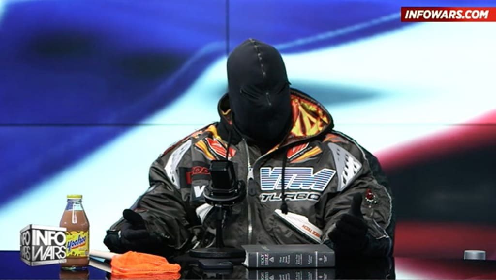 atlanticesque's tweet image. Did we ever figure out why Kanye seems to have a psychological compulsion to hide his face