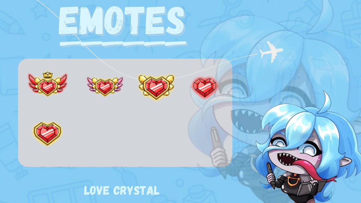Upgrade your Twitch chat with these sparkling Heart Crystal sub badges! Perfect for showing your love in style! Etsy Link: 👇
etsy.com/listing/430075…

#TwitchDesign #SubBadges #EmoteArt #ArtistOnX #LATEST #melemotes