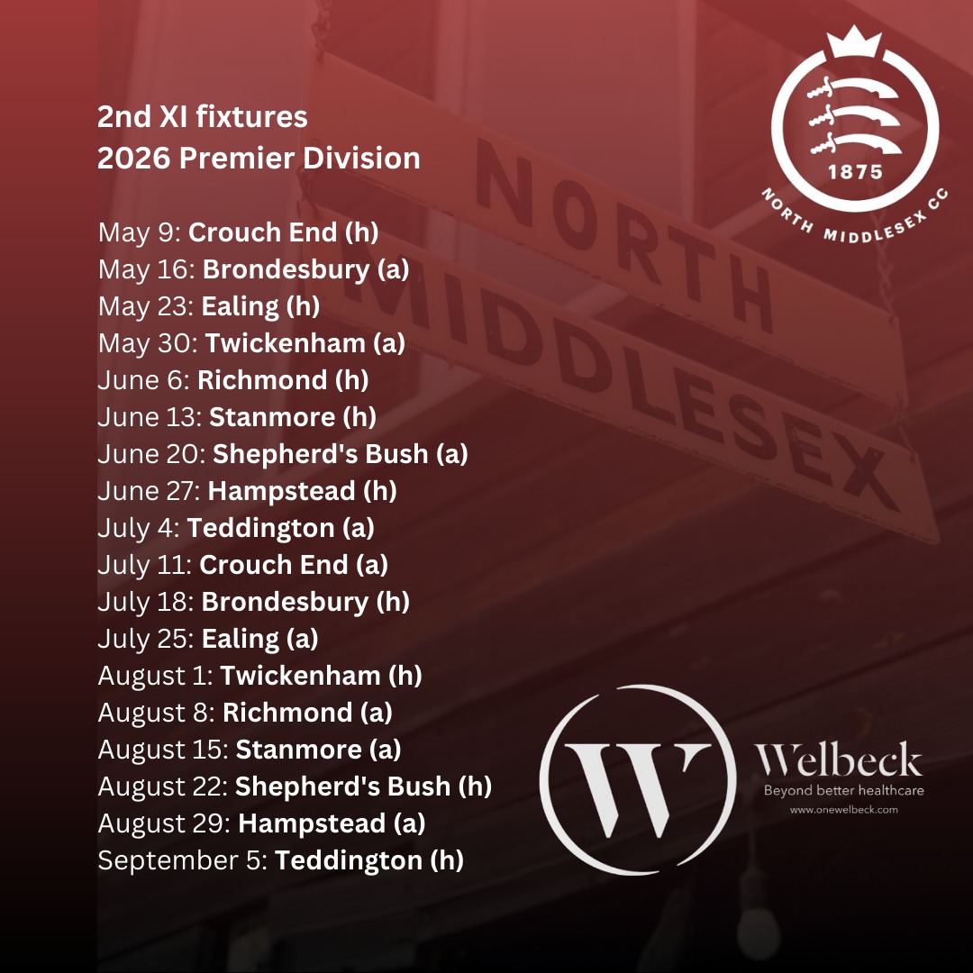 North Middlesex CC tweet media