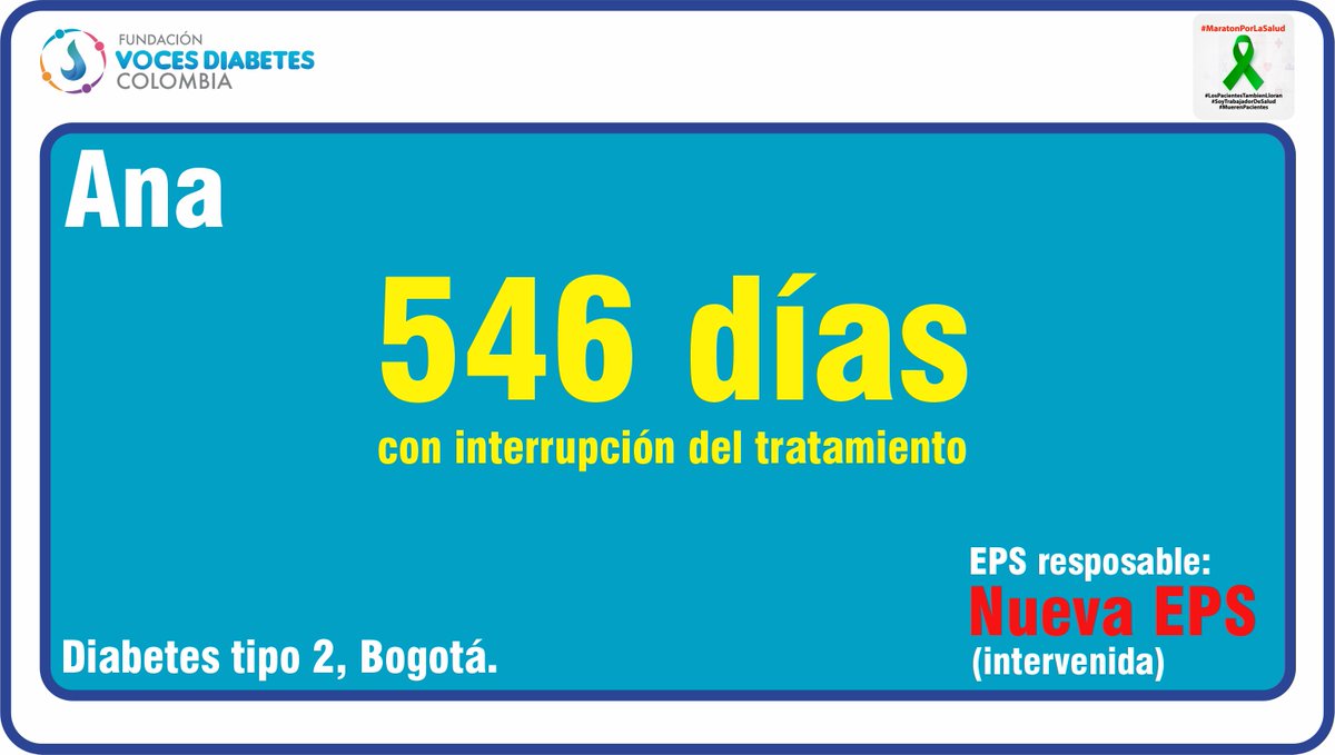 El caso de Ana es dramático, reflejo de continuas vulneraciones y abandono por parte de <a href="/NuevaEPS_/">NUEVA EPS</a> y del Estado como garante. Ana tiene diabetes y múltiples comorbilidades, entre ellas fribrosis pulmonar; TODAS se le han agravado luego de la pandemia por la falta de oportunidad y