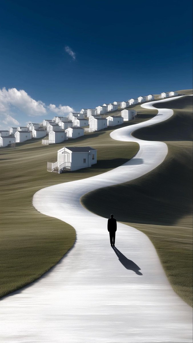 NostalgiaPage's tweet photo. a town built for people who never arrive 🪫 https://t.co/3QVVY3AEzB