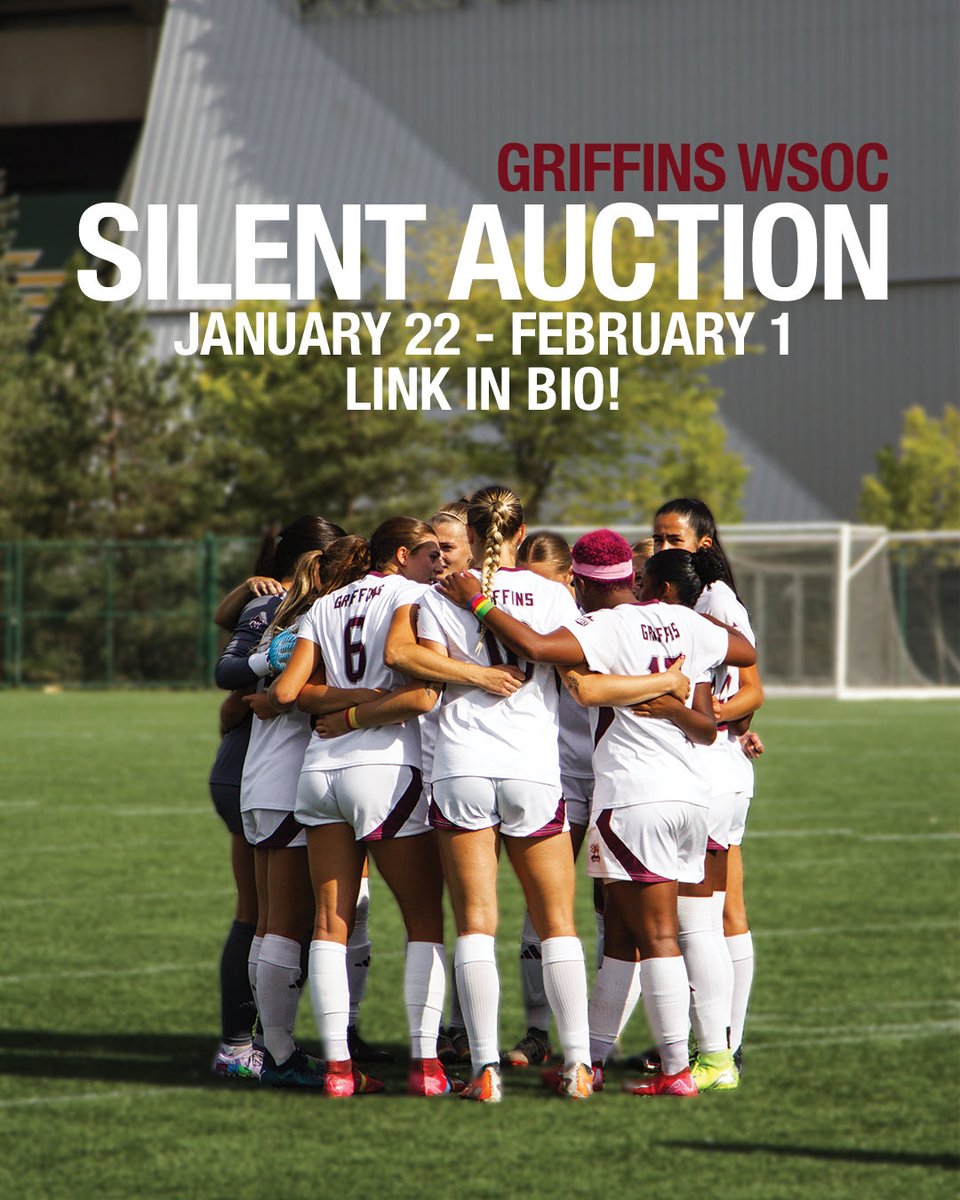 🚨 Silent Auction is LIVE 🚨 Support the Women’s Soccer program while bidding on some amazing items! All proceeds go directly toward our season, travel, and team development.

🗓️: January 22 - February 1 🔗: app.bidbeacon.com/#/auction/GOGR…

Thank you for supporting women in sport 💙⚽️